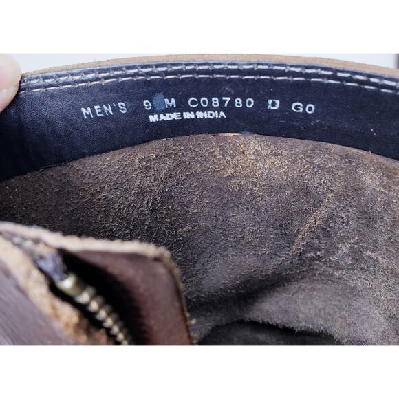 *RARE*~COLE , ROOD & HAAN CO. The Hague Smog Tall Harness Biker Boots Men's 9M - Picture 3 of 16